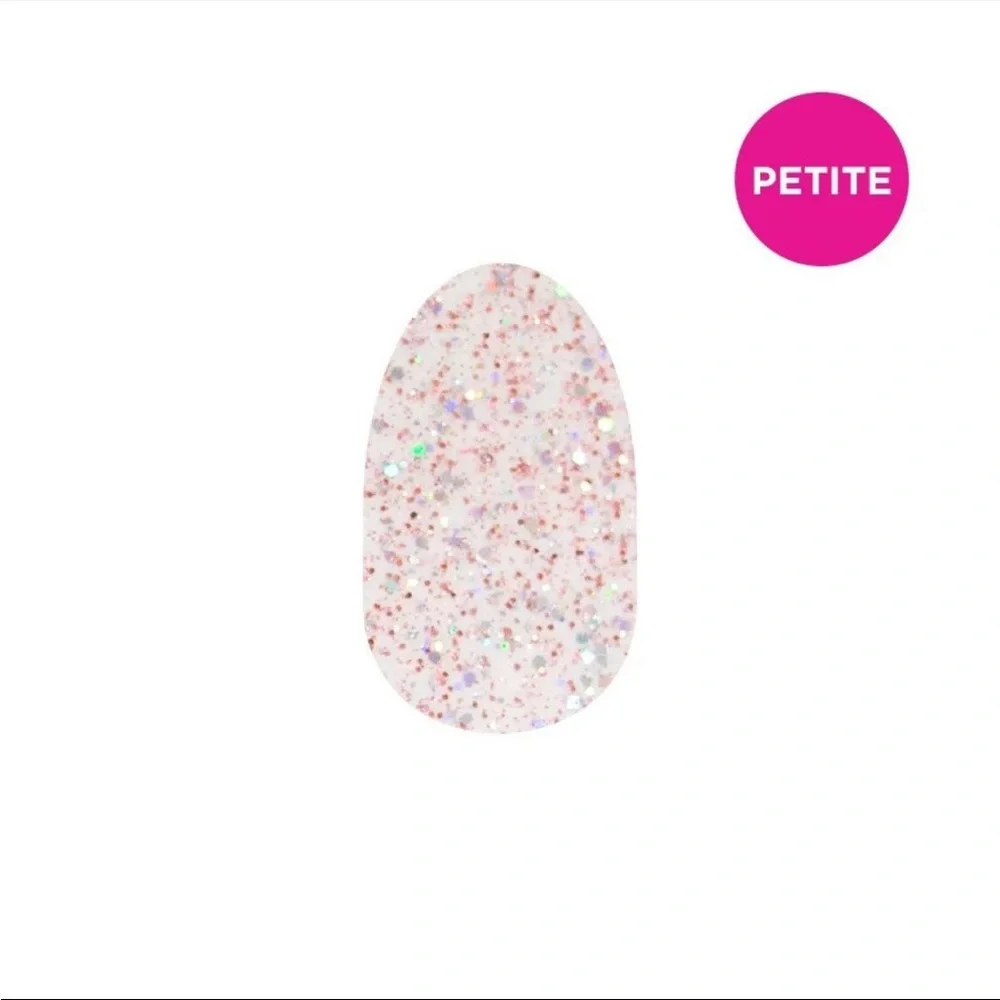 *Retired* Color Street: Tiny + Shiny (Petite) | Pink Glitter Clear Overlay - Picture 12 of 14